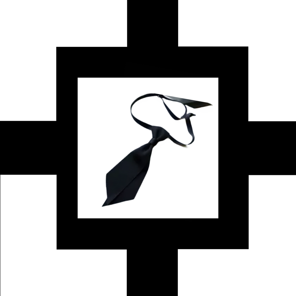 MP-Black Necktie-Shwartz