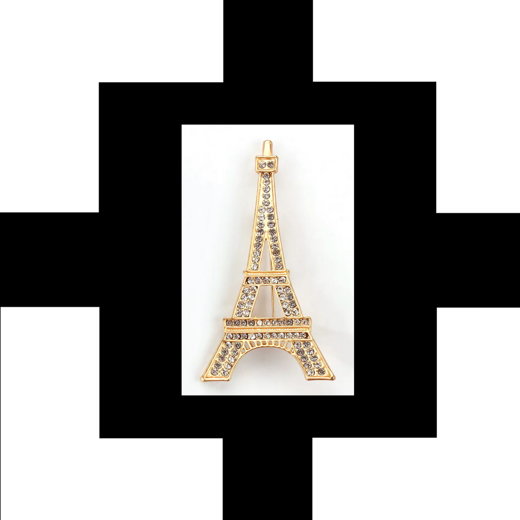 Single-Crystal-Eiffel Tower Gold